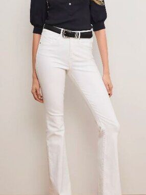 NWT Veronica Beard Beverly High Rise Skinny Flared Jeans Sz 25 NWT 248